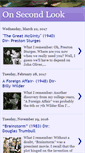 Mobile Screenshot of onsecondlook.blogspot.com