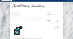 Desktop Screenshot of crystalbeautyconsultancy.blogspot.com