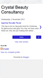 Mobile Screenshot of crystalbeautyconsultancy.blogspot.com