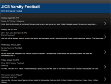 Tablet Screenshot of jicsvarsityfootball.blogspot.com