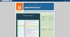 Desktop Screenshot of jorgefloresbravo.blogspot.com