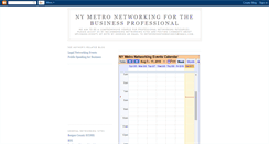 Desktop Screenshot of networkingforbusiness.blogspot.com