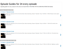 Tablet Screenshot of free24episodes.blogspot.com