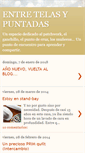 Mobile Screenshot of entretelasypuntadas.blogspot.com