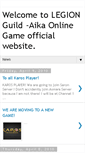 Mobile Screenshot of aikalegion.blogspot.com