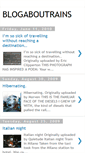 Mobile Screenshot of blogaboutrains.blogspot.com