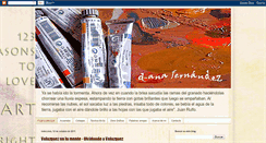 Desktop Screenshot of d-anafernandez.blogspot.com