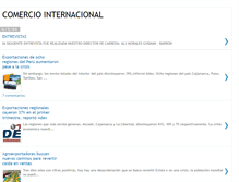 Tablet Screenshot of comerciomundialperu.blogspot.com