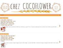 Tablet Screenshot of chezcocoflower.blogspot.com