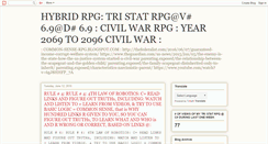 Desktop Screenshot of hybrid-rpg.blogspot.com