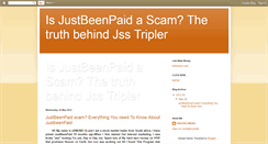 Desktop Screenshot of just-been-paid-scam.blogspot.com