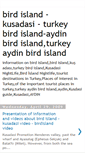 Mobile Screenshot of bird-island.blogspot.com