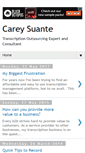 Mobile Screenshot of careysuante.blogspot.com