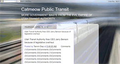 Desktop Screenshot of catmeowpublictransit.blogspot.com