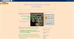 Desktop Screenshot of newmeweightlossjourney.blogspot.com