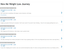 Tablet Screenshot of newmeweightlossjourney.blogspot.com