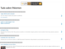 Tablet Screenshot of pokemonnobrazil.blogspot.com