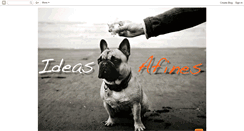 Desktop Screenshot of ideasafines.blogspot.com