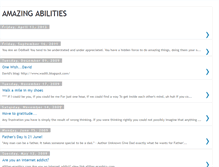 Tablet Screenshot of amazingabilities.blogspot.com