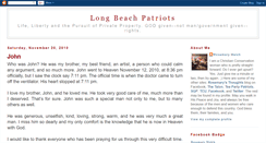 Desktop Screenshot of longbeachpatriots.blogspot.com