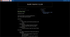 Desktop Screenshot of daderadioclub.blogspot.com