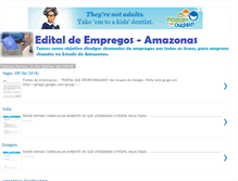 Tablet Screenshot of editaldeempregos-am.blogspot.com