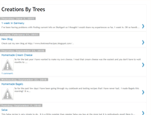 Tablet Screenshot of creationsbytrees.blogspot.com