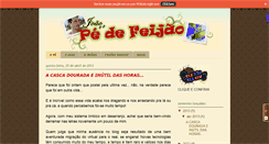 Desktop Screenshot of eopedefeijao.blogspot.com
