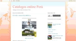 Desktop Screenshot of catalogoperuonline.blogspot.com