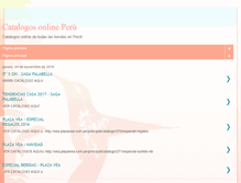 Tablet Screenshot of catalogoperuonline.blogspot.com