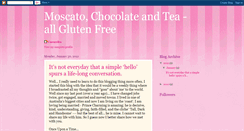 Desktop Screenshot of moscatochocolateteaallglutenfree.blogspot.com