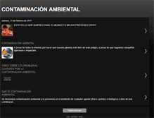 Tablet Screenshot of ambientenatural17.blogspot.com