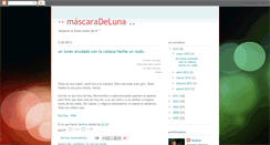 Desktop Screenshot of mascara-de-luna.blogspot.com