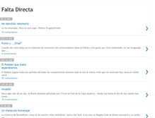 Tablet Screenshot of falta-directa.blogspot.com