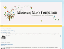 Tablet Screenshot of moreformissionarymoms.blogspot.com