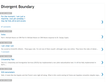 Tablet Screenshot of divergentboundary.blogspot.com