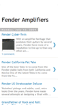 Mobile Screenshot of fenderamplifier.blogspot.com