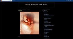 Desktop Screenshot of meuspoemaspravoce.blogspot.com