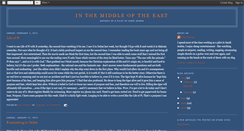 Desktop Screenshot of middleoftheeast.blogspot.com