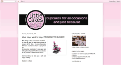 Desktop Screenshot of littlecakescupcakes.blogspot.com