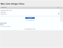 Tablet Screenshot of meucaroamigochico.blogspot.com