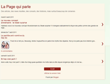 Tablet Screenshot of lapagequiparle.blogspot.com