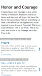 Mobile Screenshot of honorandcourage.blogspot.com