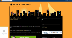Desktop Screenshot of earnreferralsforptc.blogspot.com