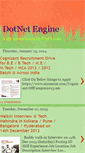 Mobile Screenshot of dotnet-engine.blogspot.com