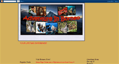 Desktop Screenshot of myadventureinborneo.blogspot.com