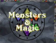 Tablet Screenshot of monstersandmagic.blogspot.com