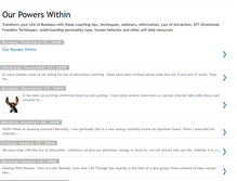 Tablet Screenshot of ourpowerswithin.blogspot.com