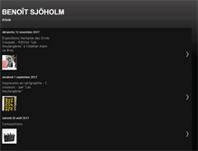 Tablet Screenshot of benoitsjoholm.blogspot.com