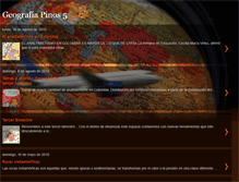 Tablet Screenshot of geografiapinos5.blogspot.com